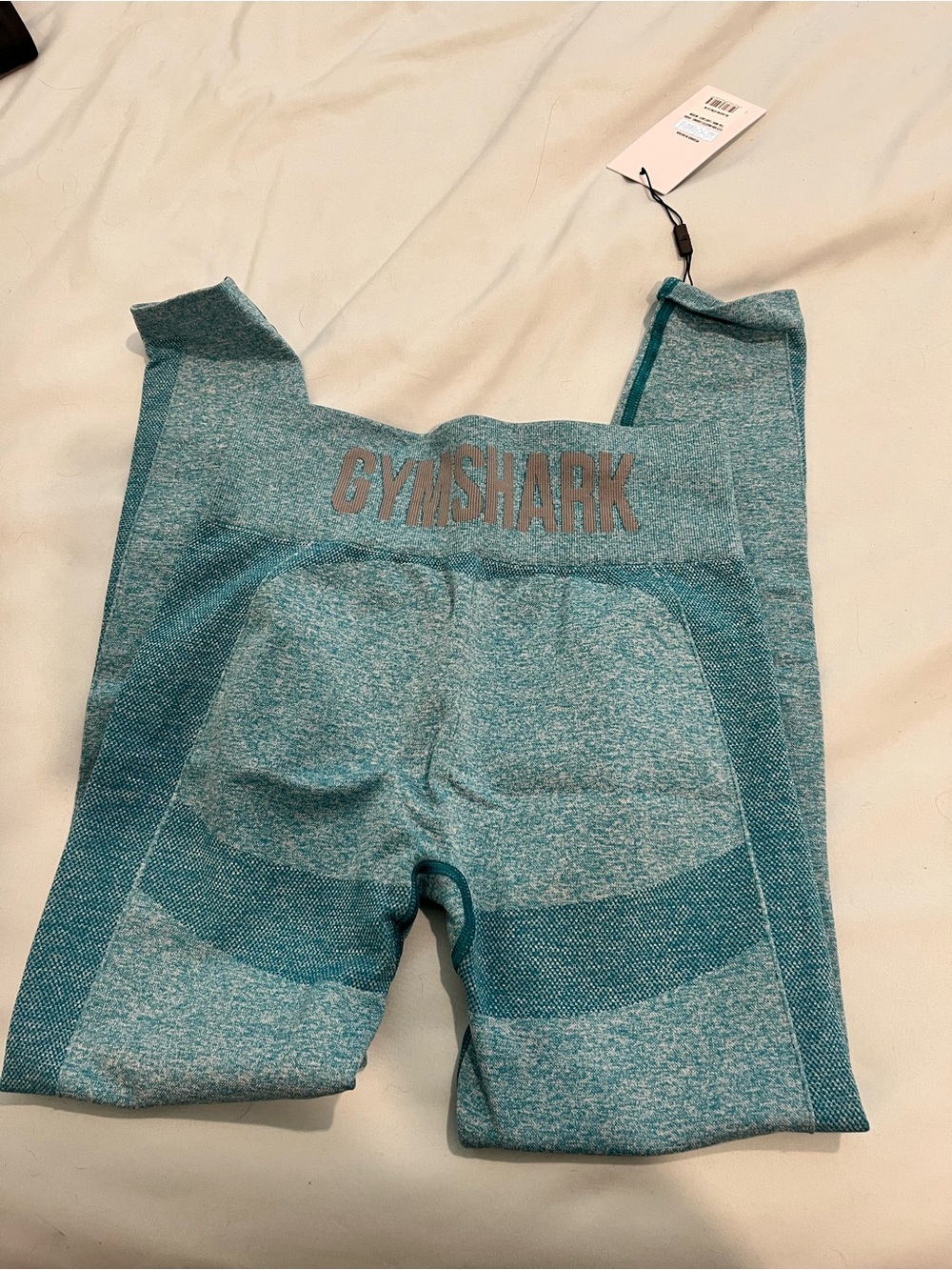 Gymshark Teal Seamless Leggings - M